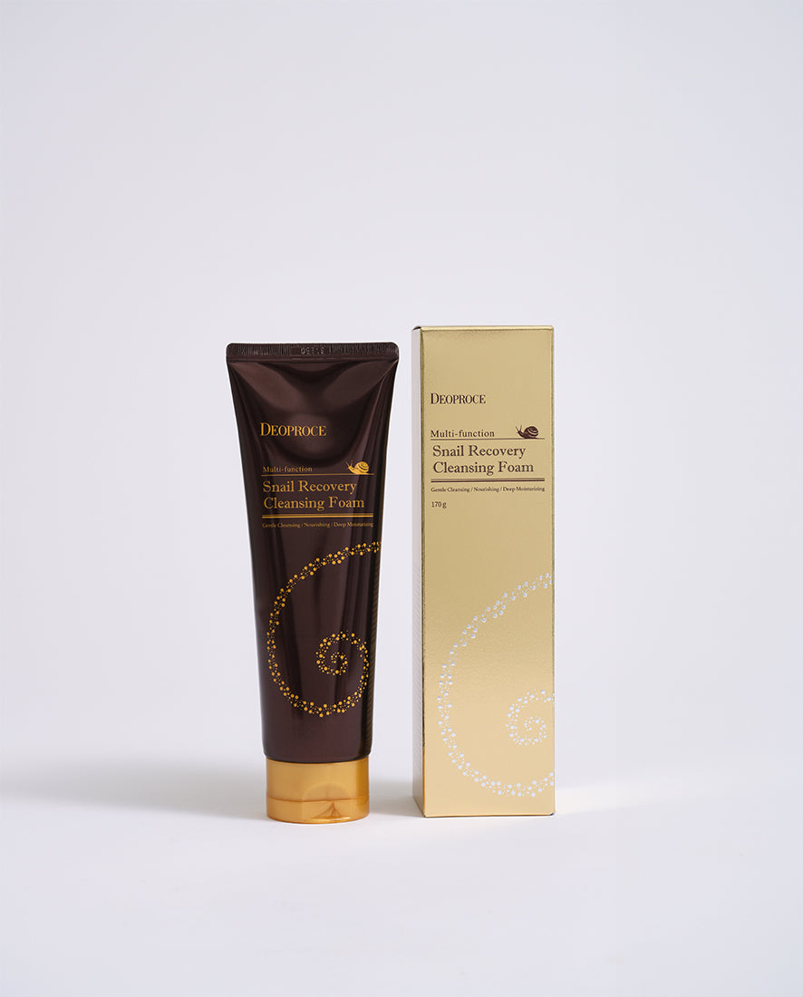 DEOPROCE Snail Recovery Cleansing Foam
