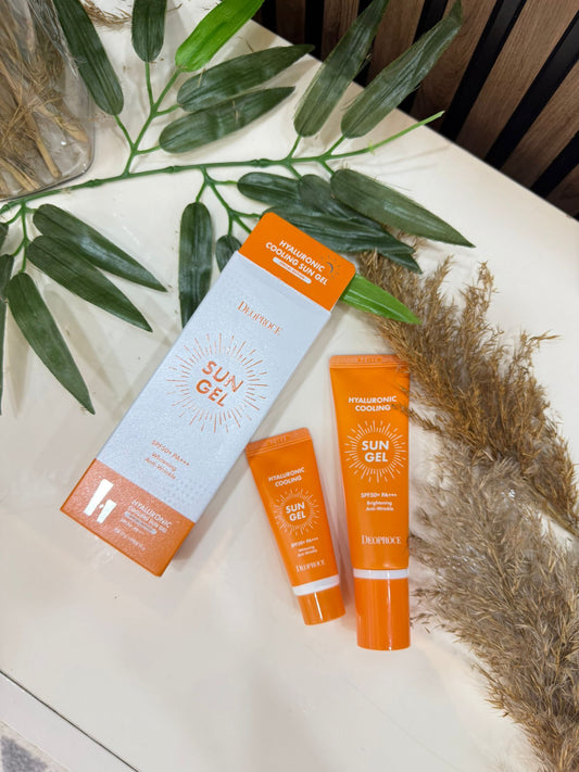 DEOPROCE HYALURONIC COOLING SUN GEL DUO SET